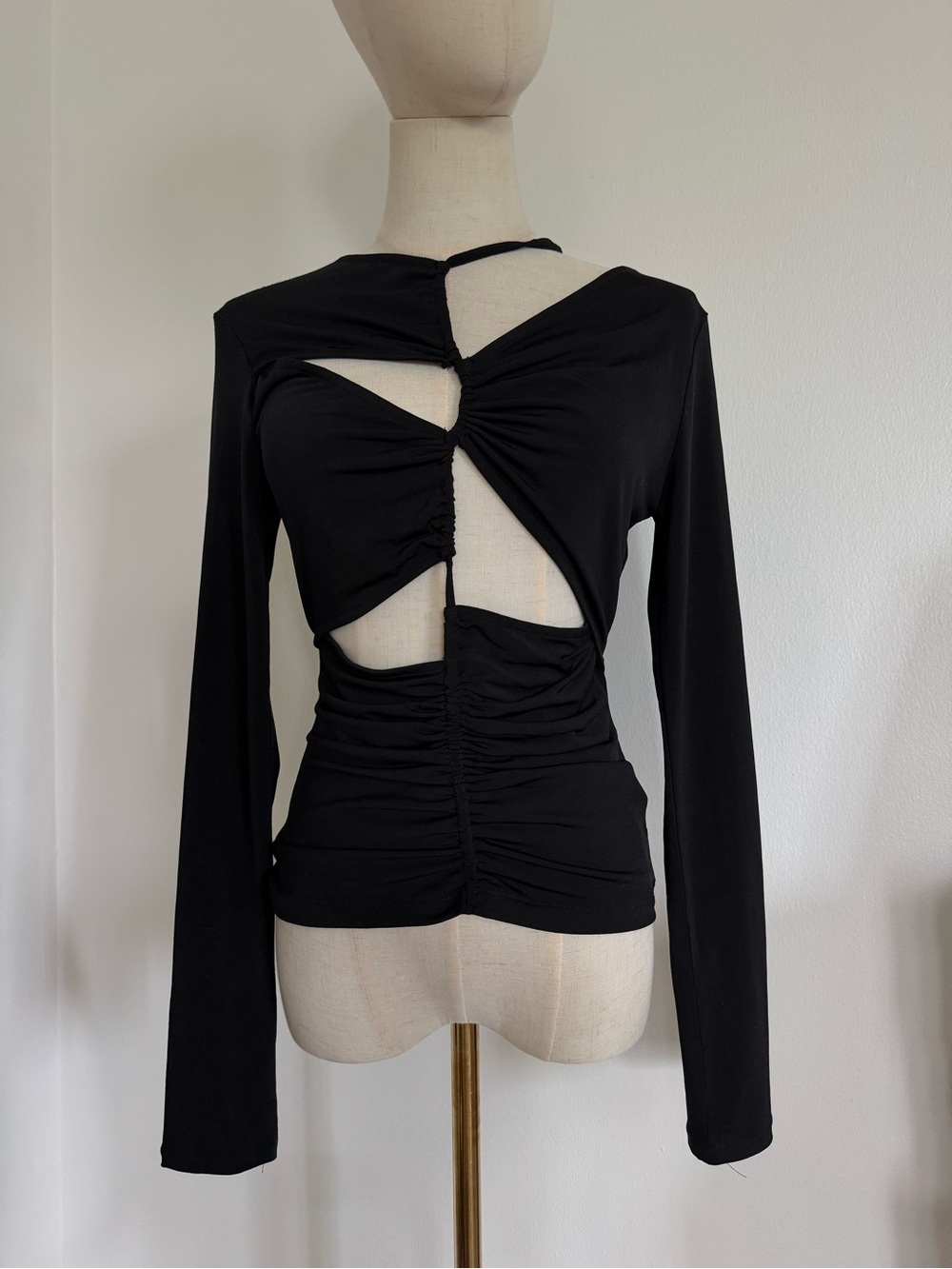 H&M asymmetric long-sleeve top